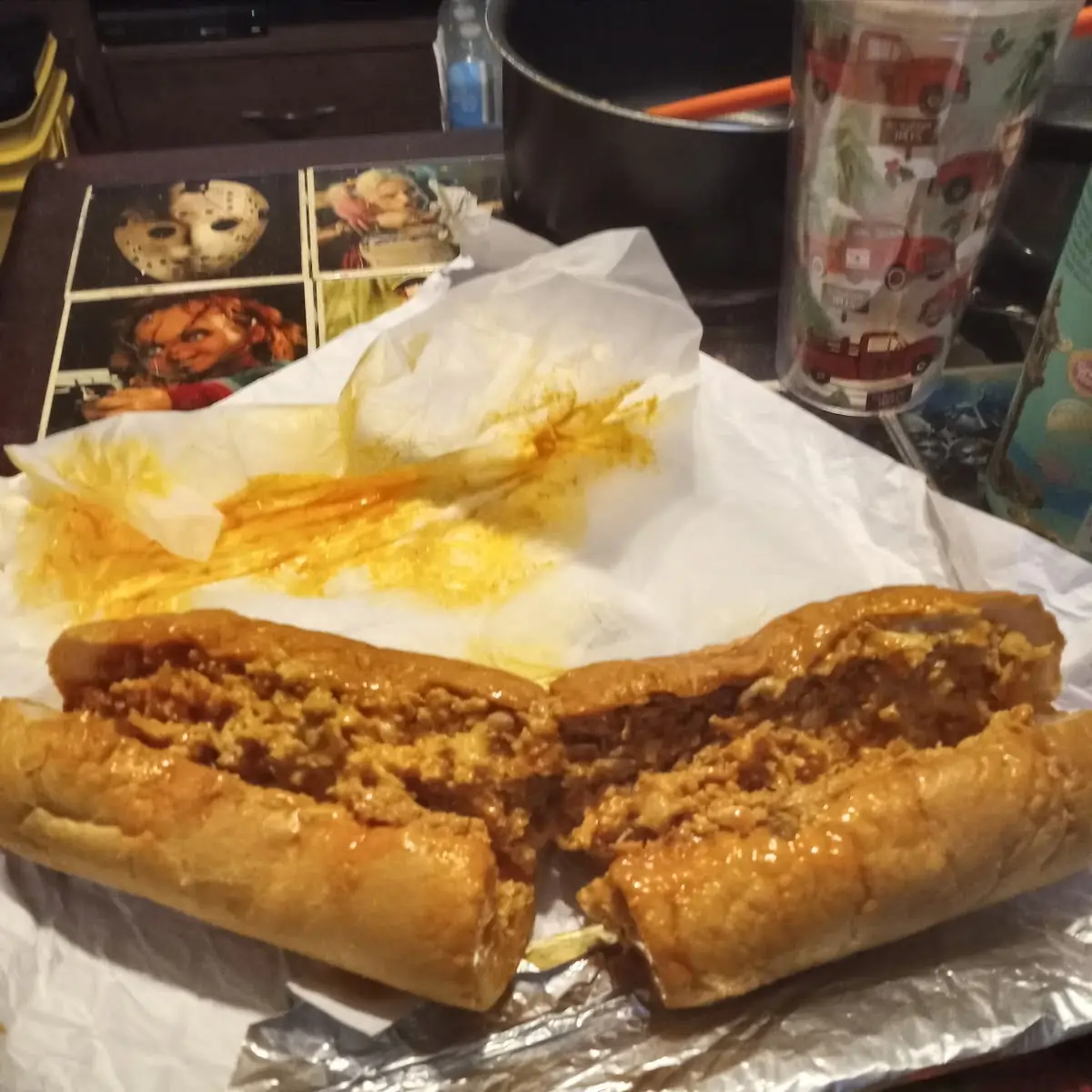 Buffalo Chicken Cheesesteak Sandwich