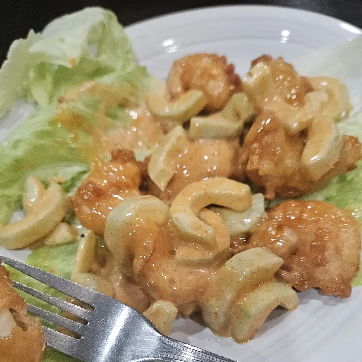On Fire Fried Shrimp
