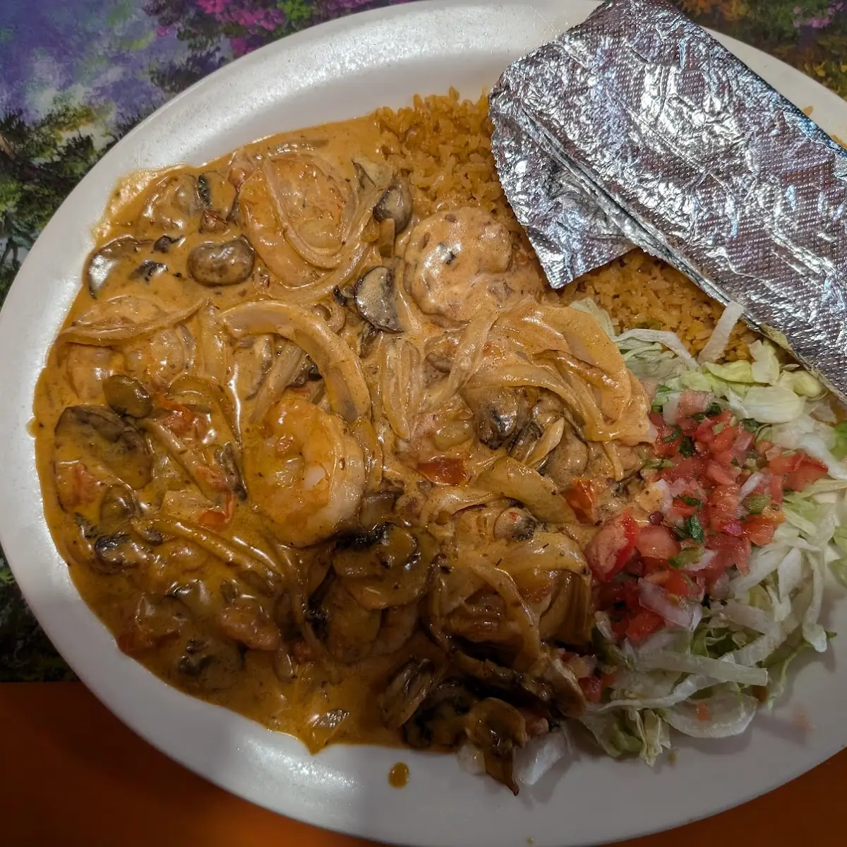 Camarones Chipotle