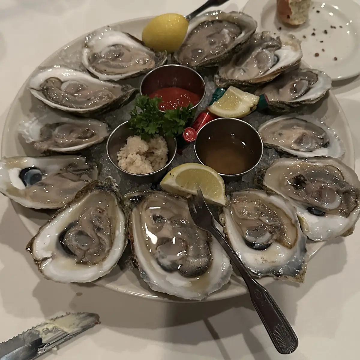 ½ Dozen Oysters on the Half-Shell