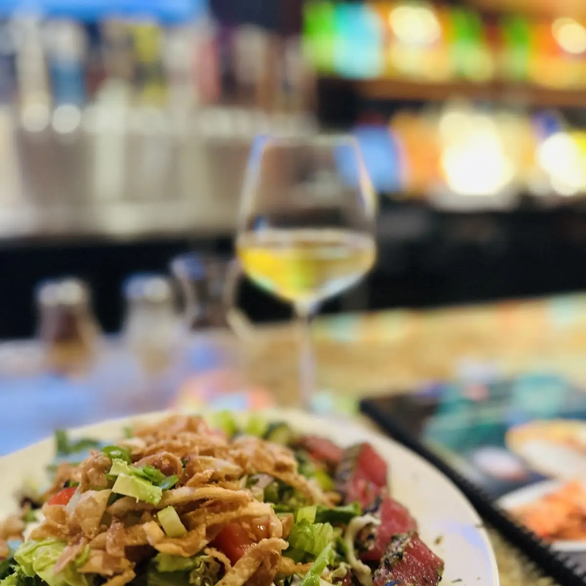 Enlightened Seared Ahi Salad