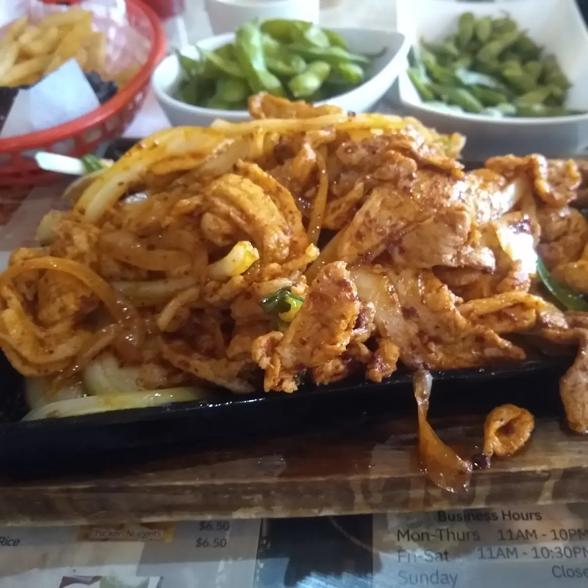 Marinated Bbq Beef Combo