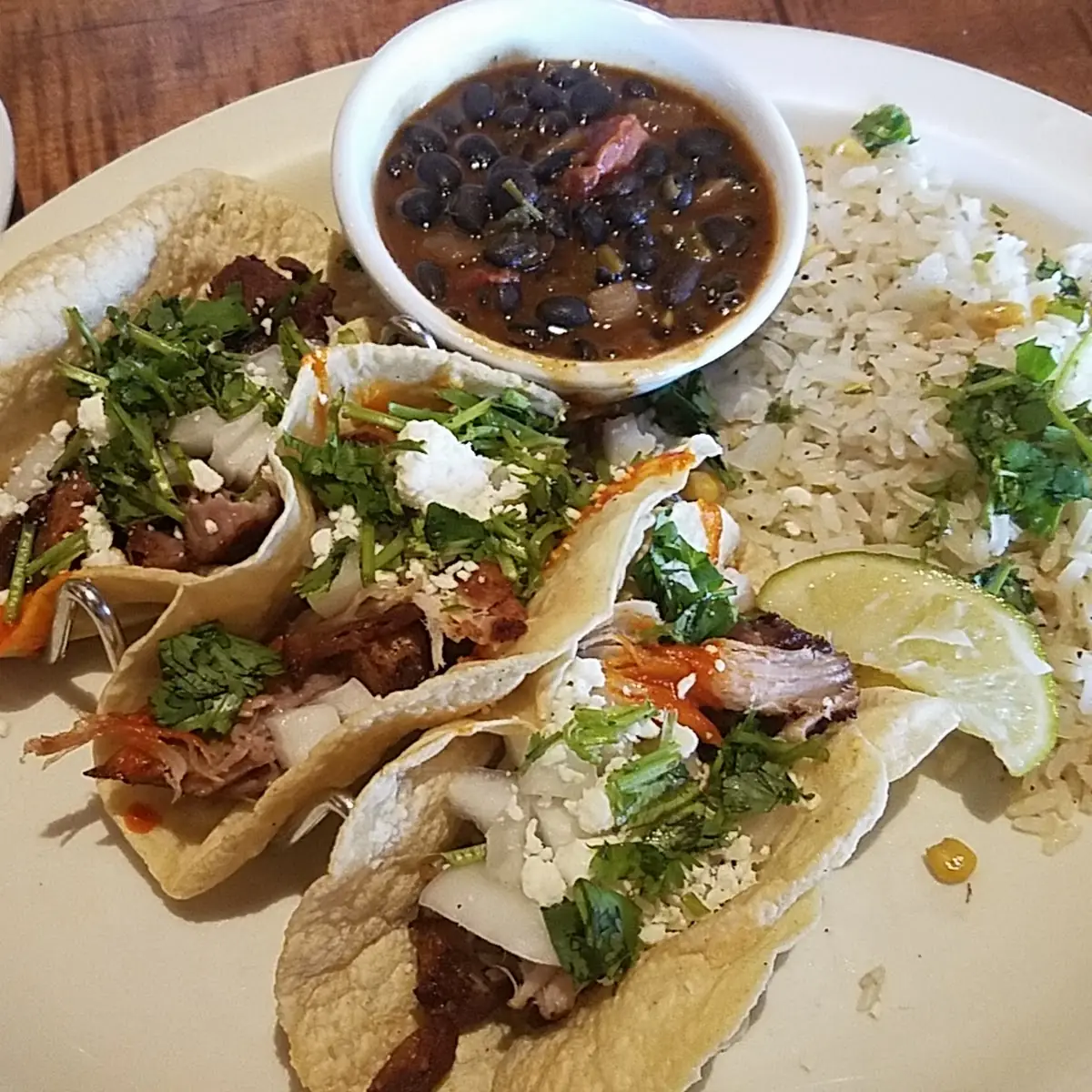 Soft Taco Plate