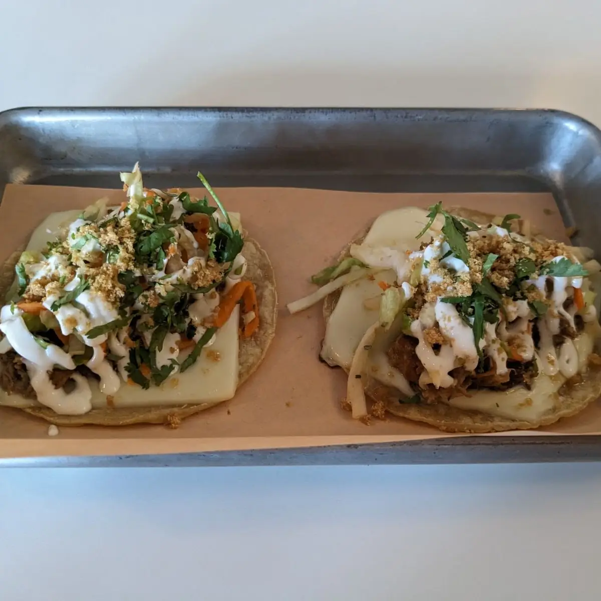 Mojo Braised Chicken Tacos Two Per Order