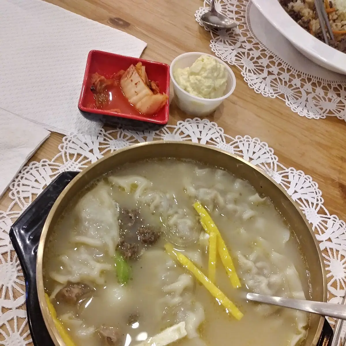 Beef Dumpling Soup