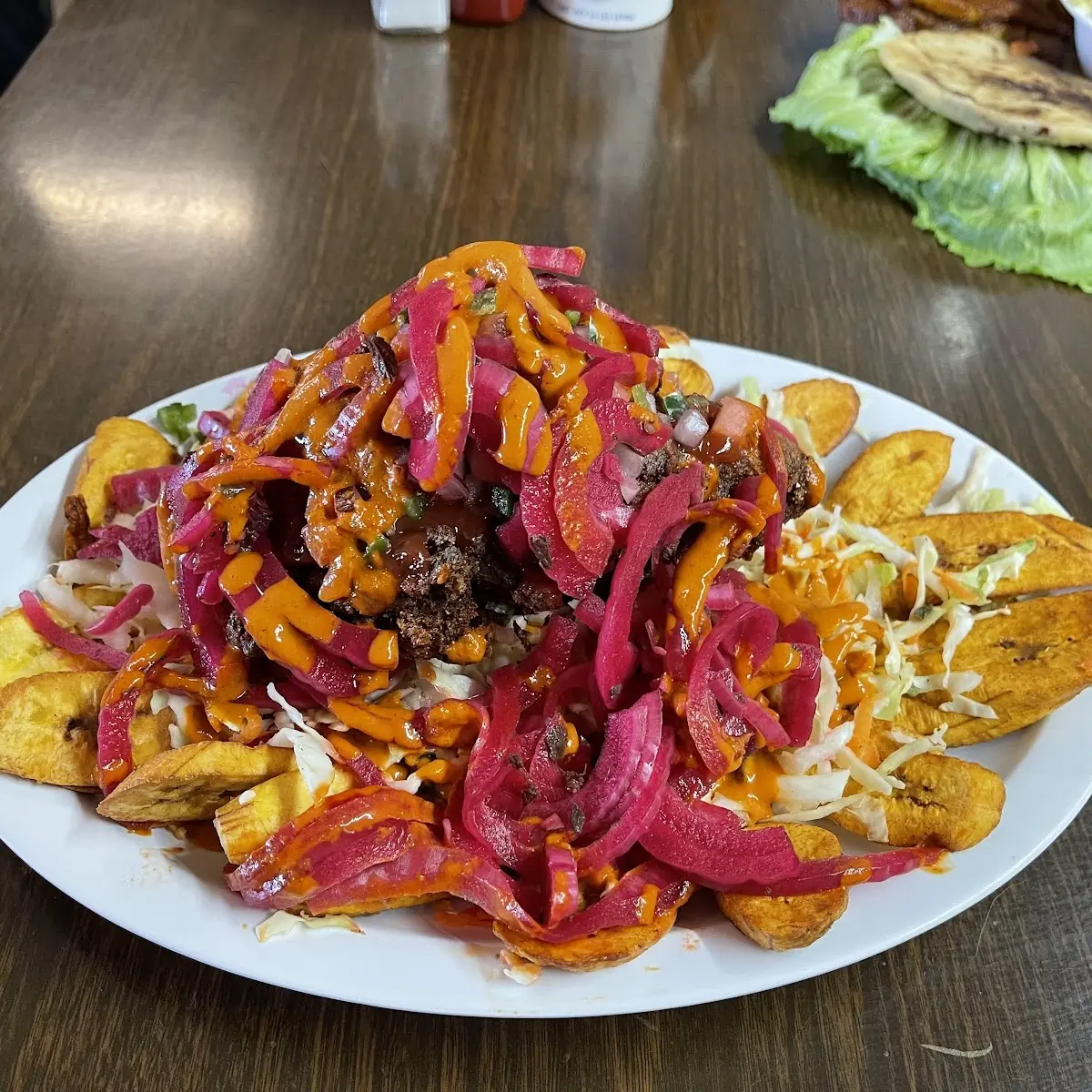 Pollo Con Tajada Chicken with Sliced Plantains