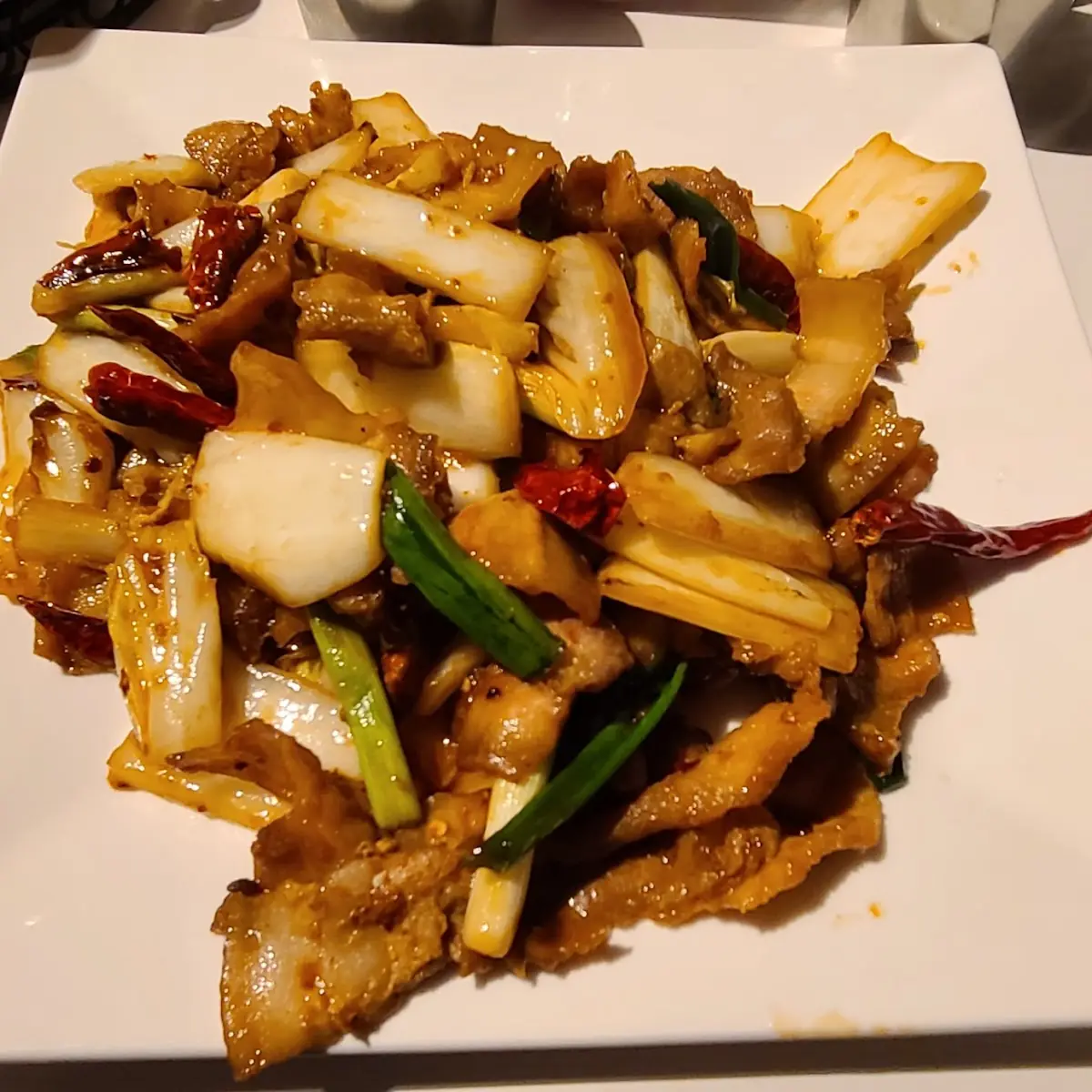 Twice Cooked Pork Belly