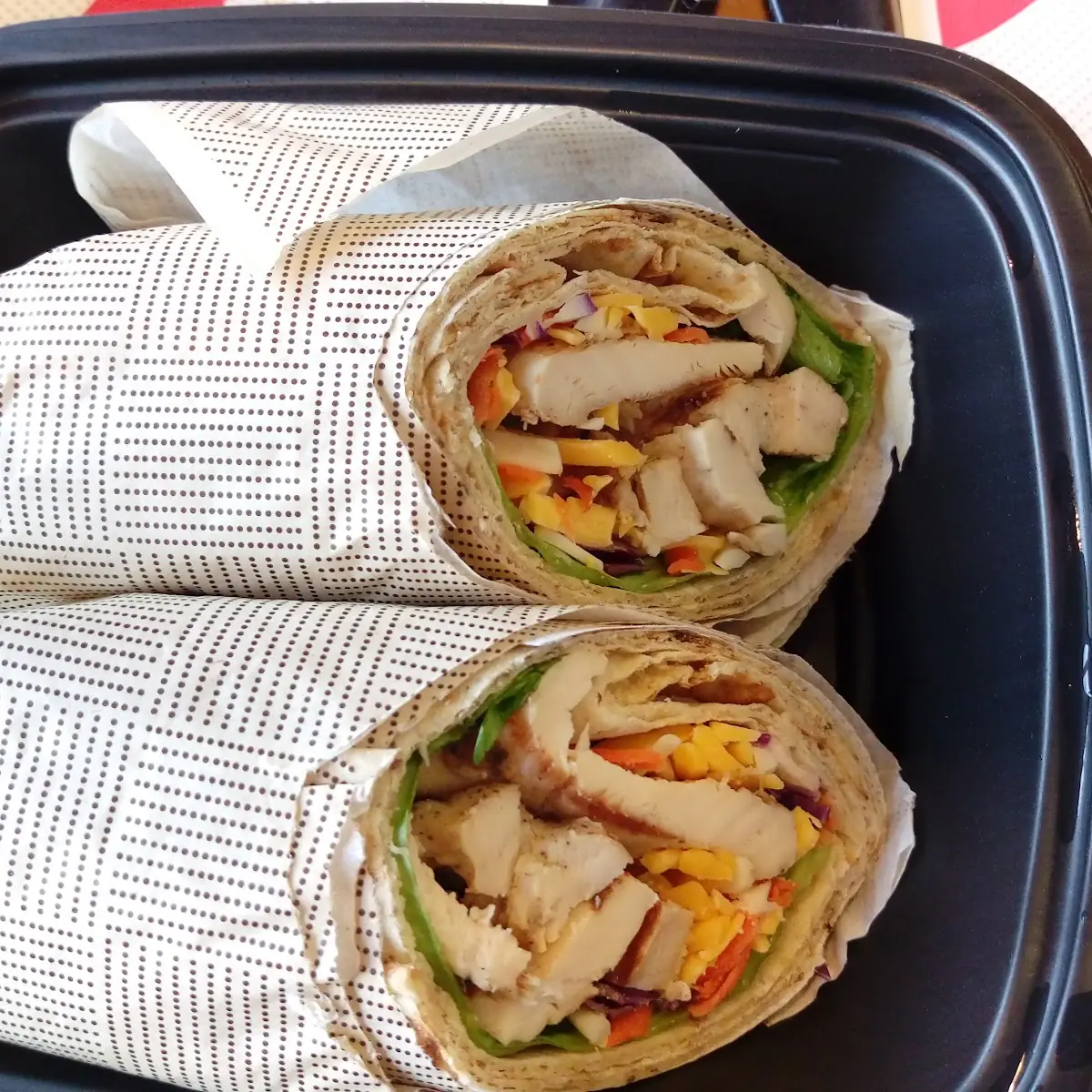 Grilled Chicken Wrap