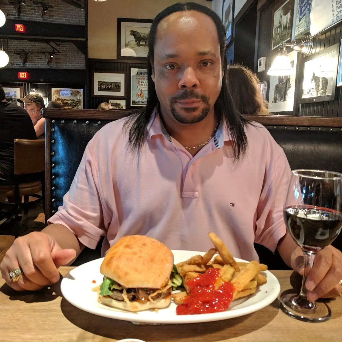 Bacon Mushroom Cheese Burger