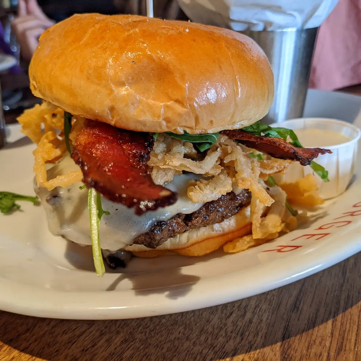 Mushroom Swiss Burger