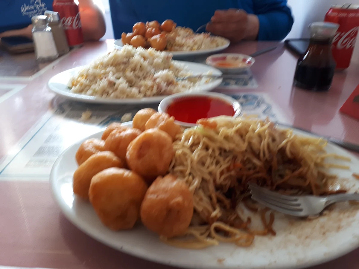Chicken Chow Mein and Sweet and Sour Chicken Balls, Beijing Grand Restaurant
