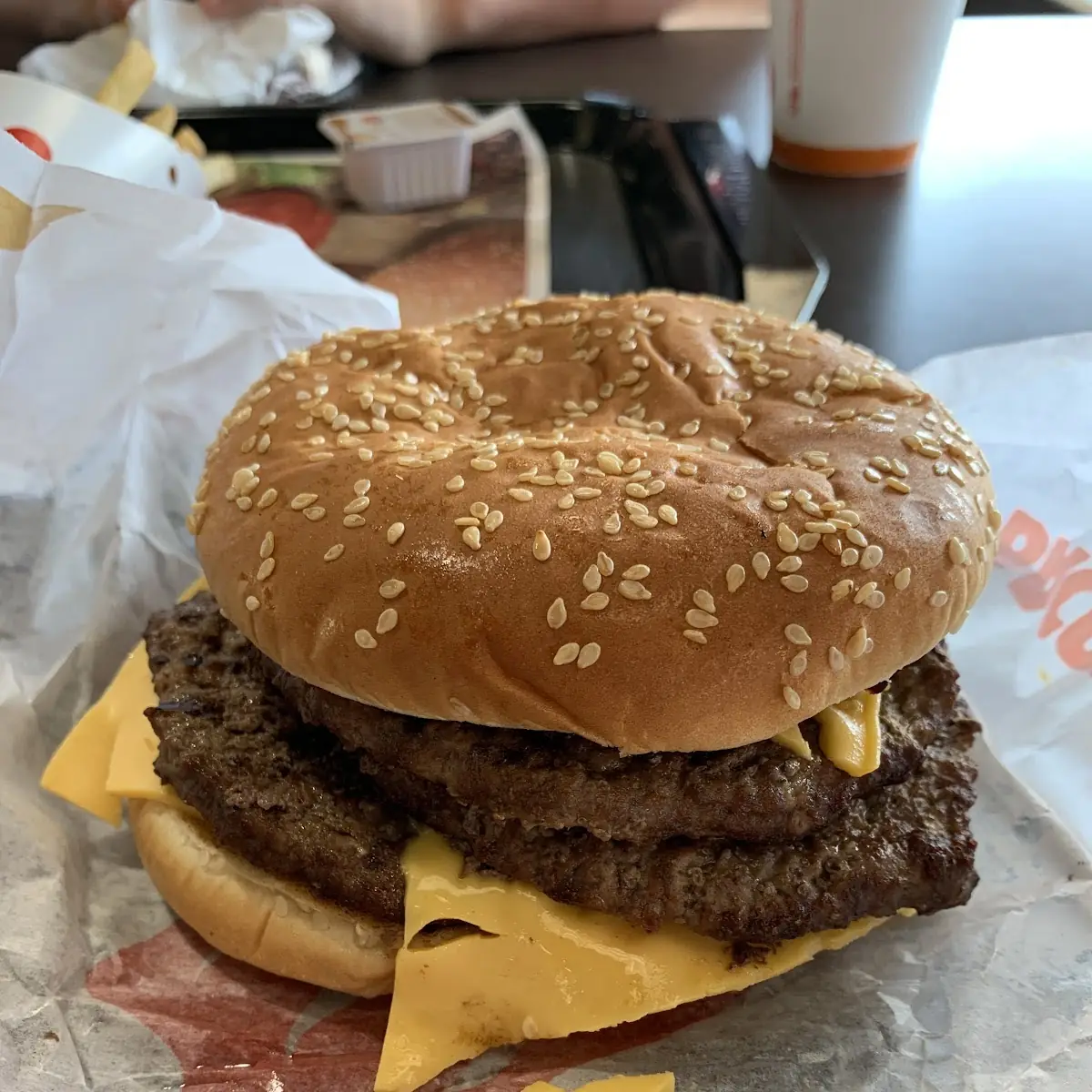 Triple Cheeseburger