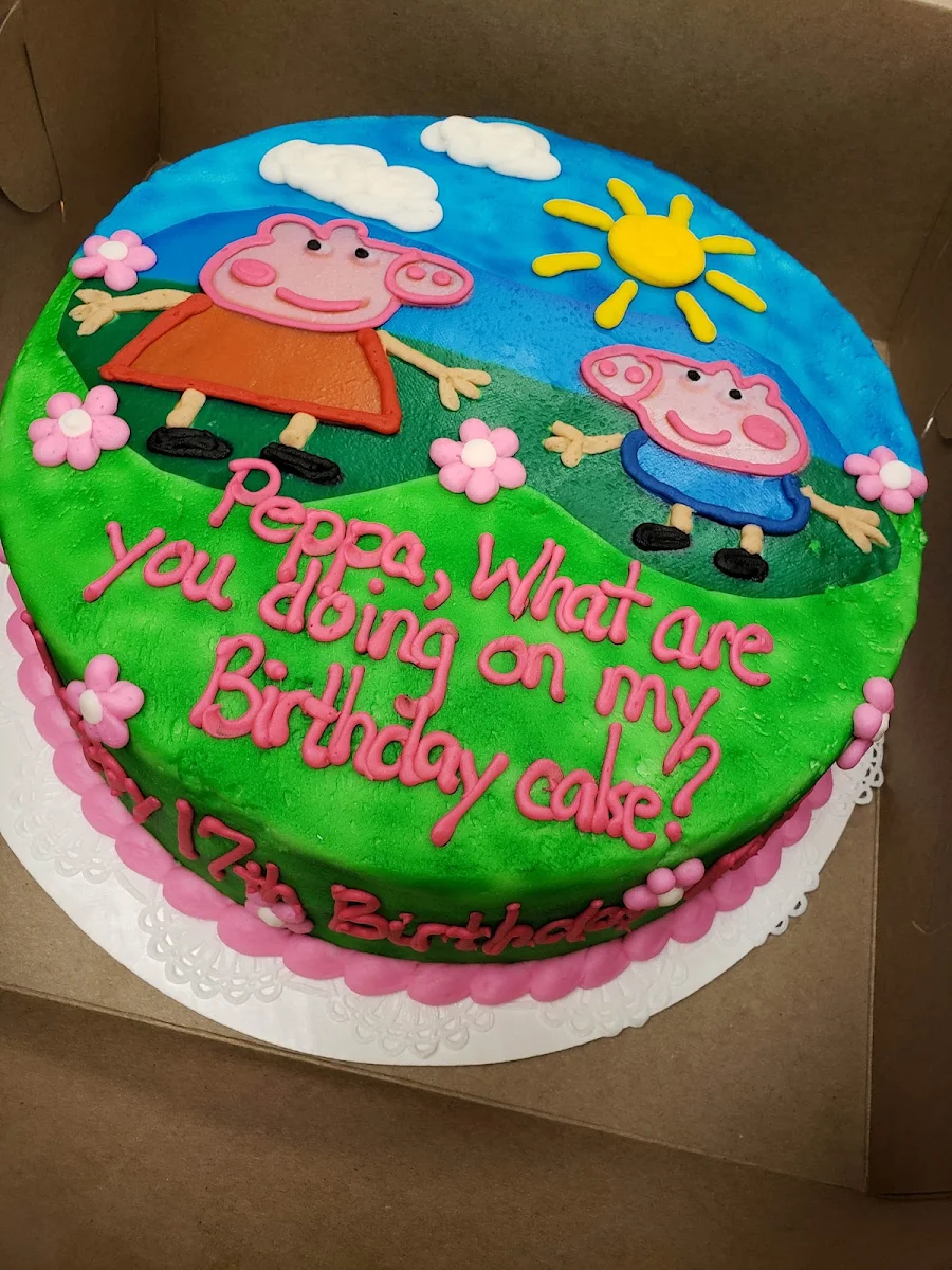 Peppa Pig Birthday Cake