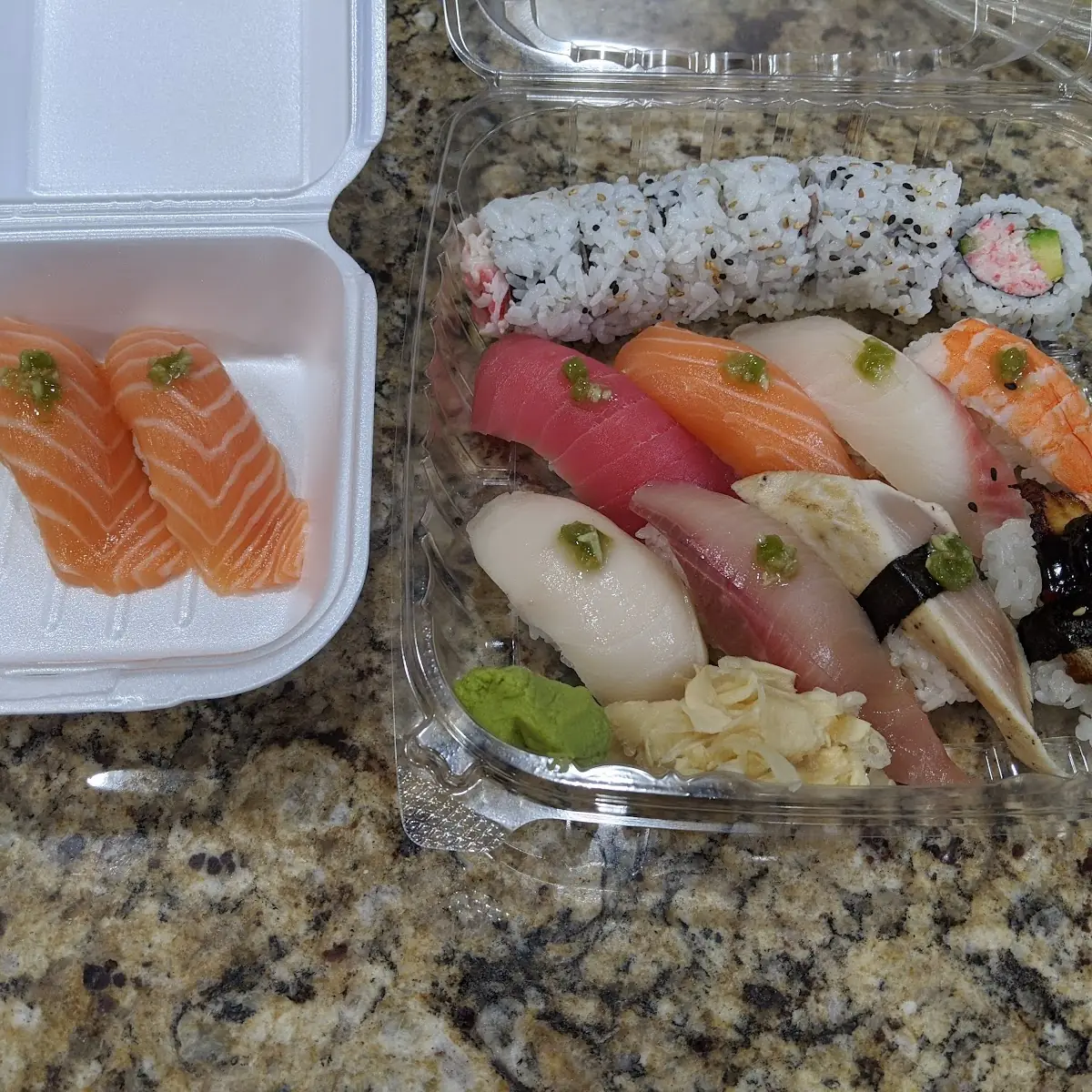 Deluxe Sushi Combo with California Roll