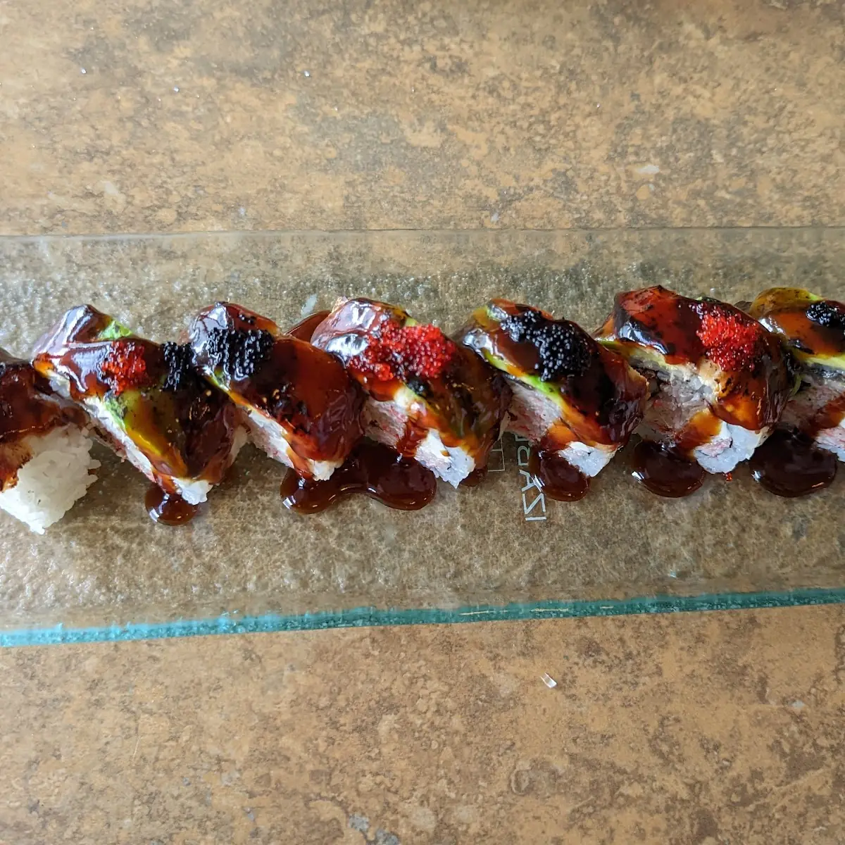 King Dragon Roll on Fire