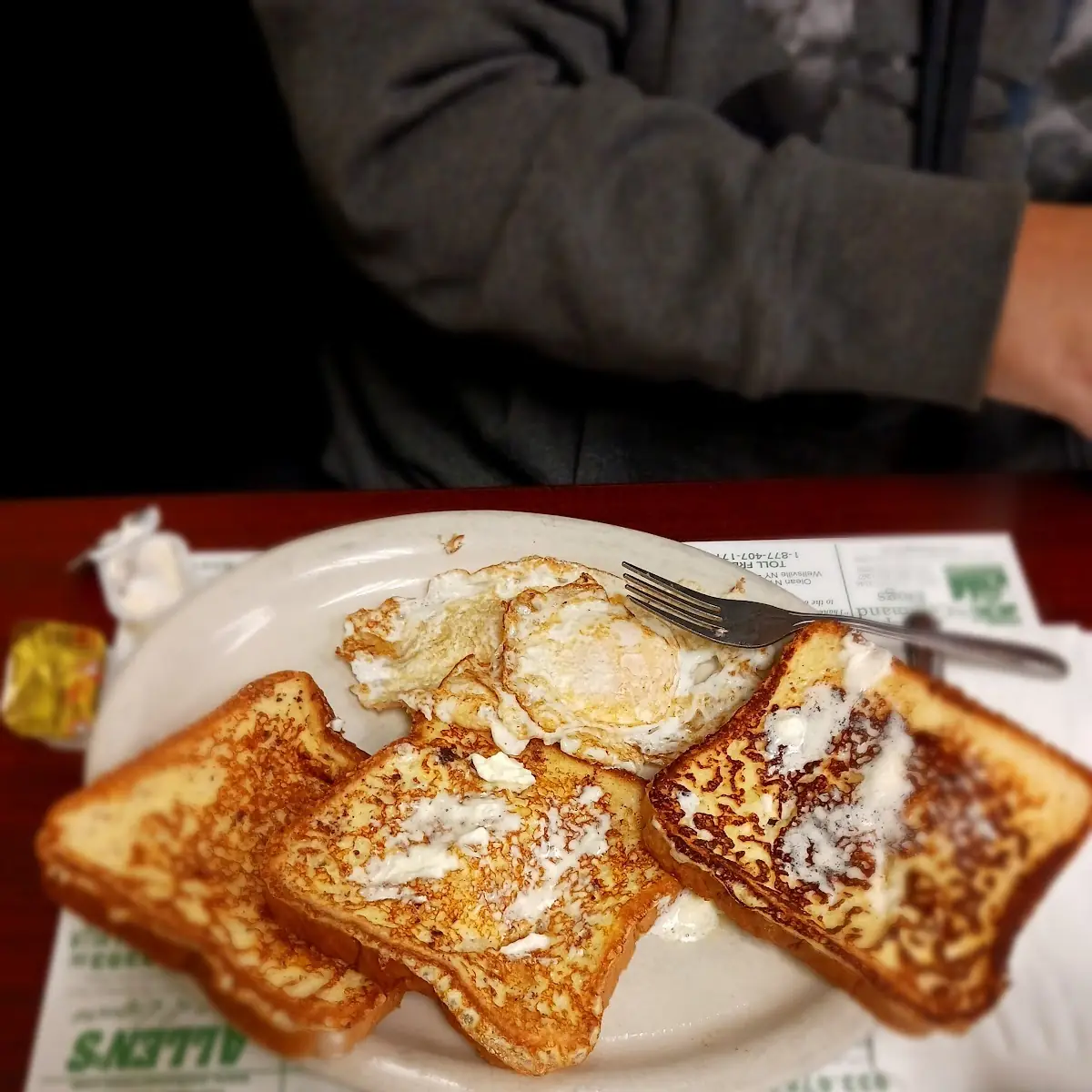 French Toast and Eggs