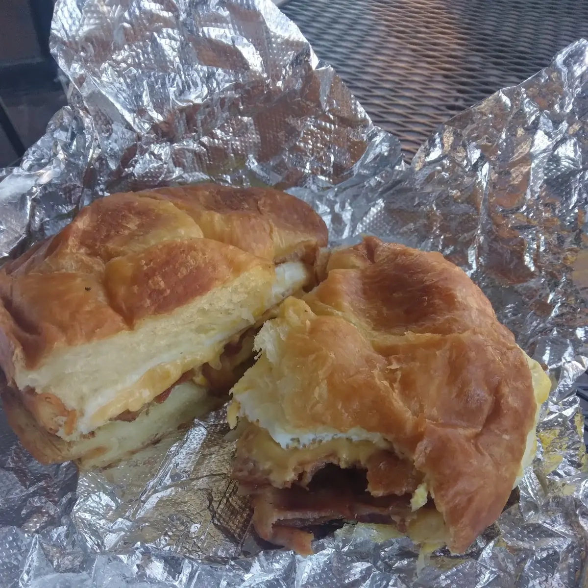 Bacon Egg and Cheese Croissant