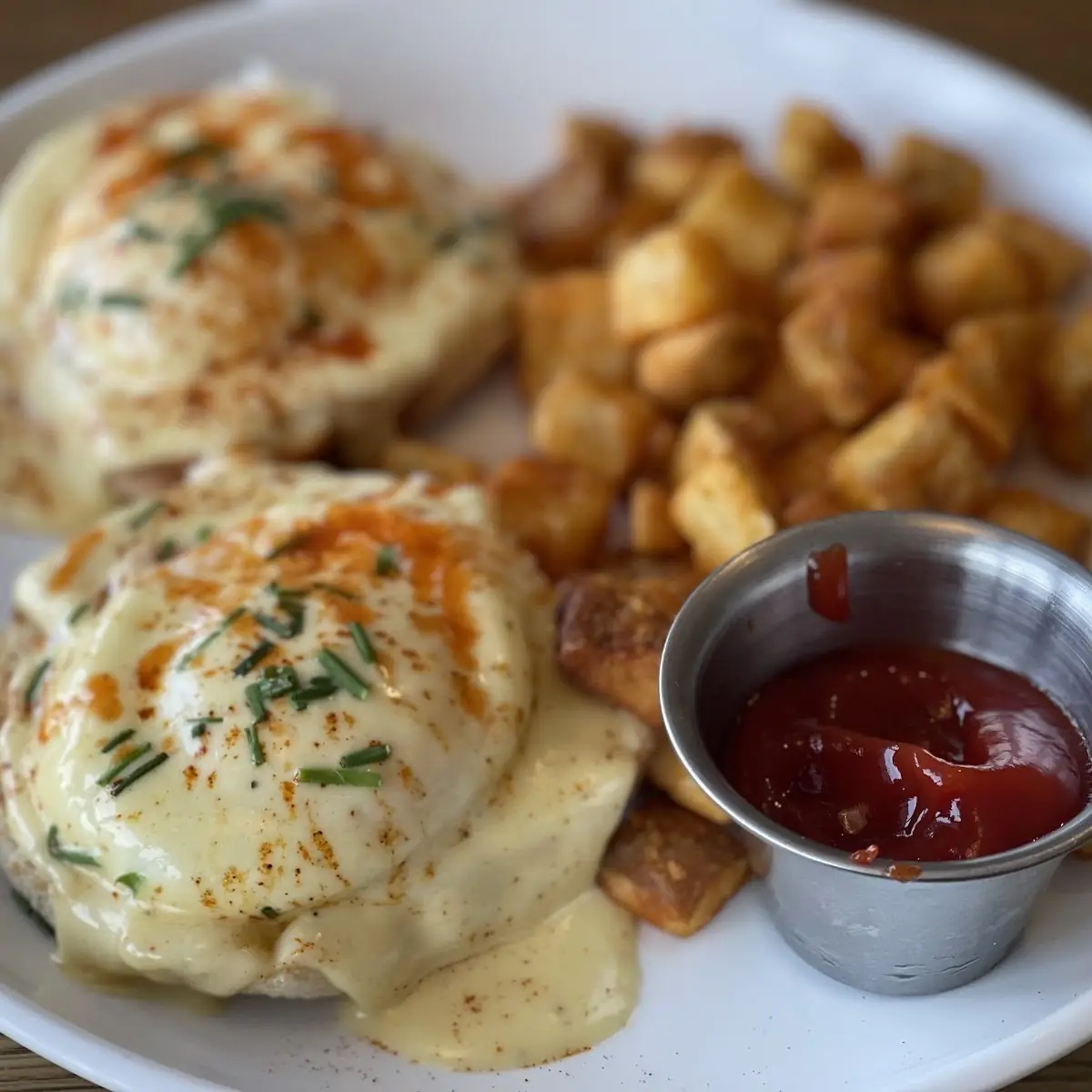 Salmon Cake Benedict