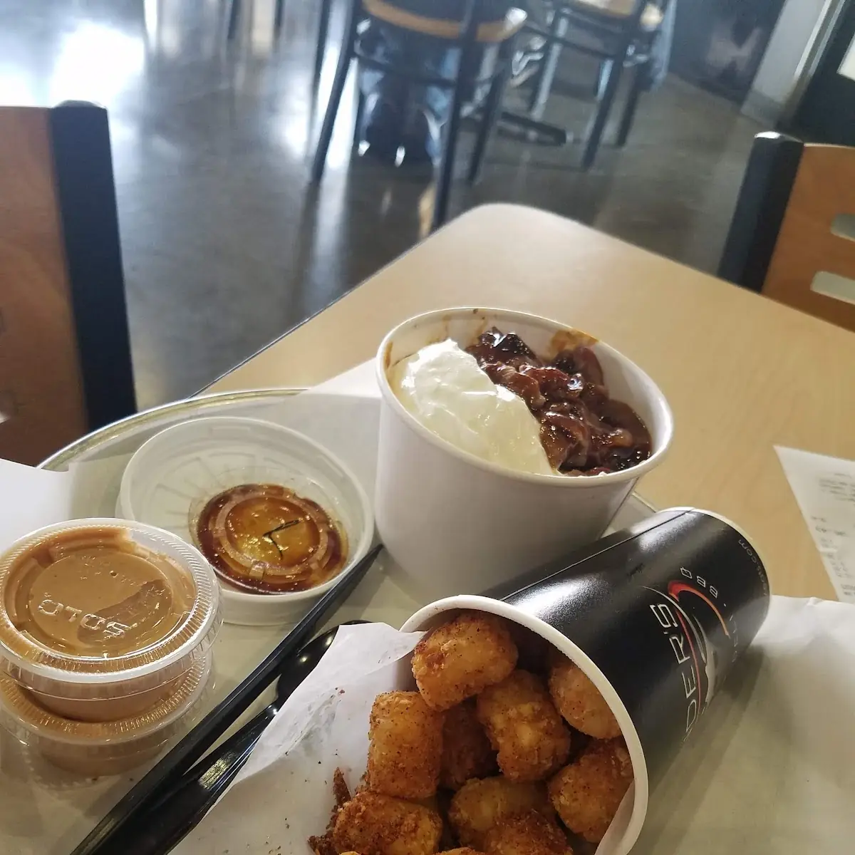 Protein Bowl and Tater Tots