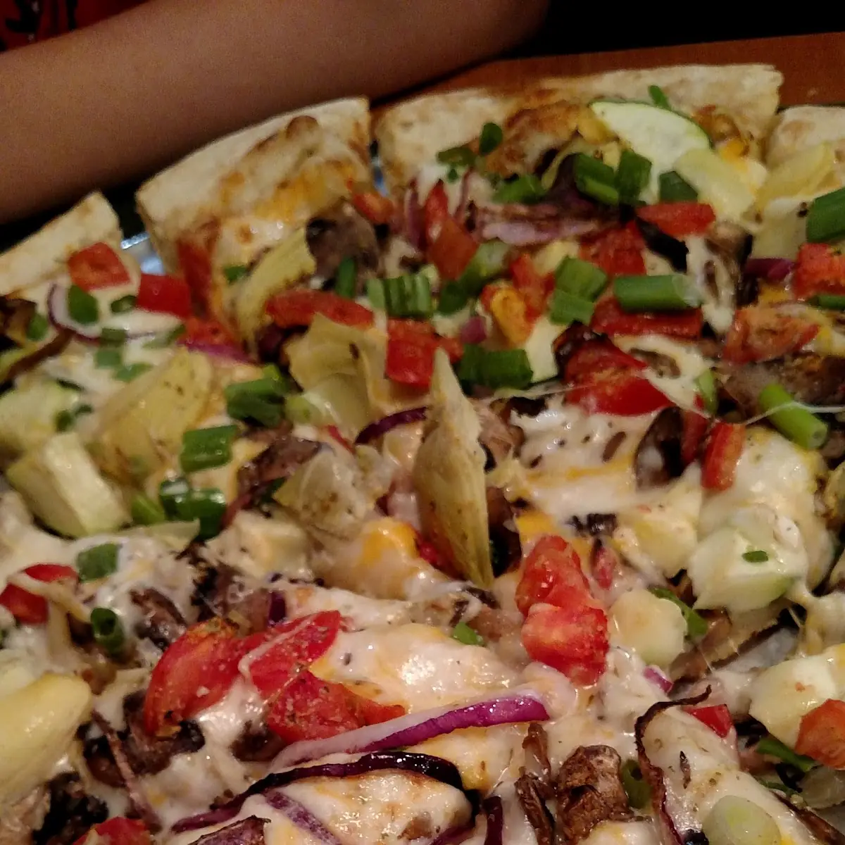 Gourmet Veggie Pizza