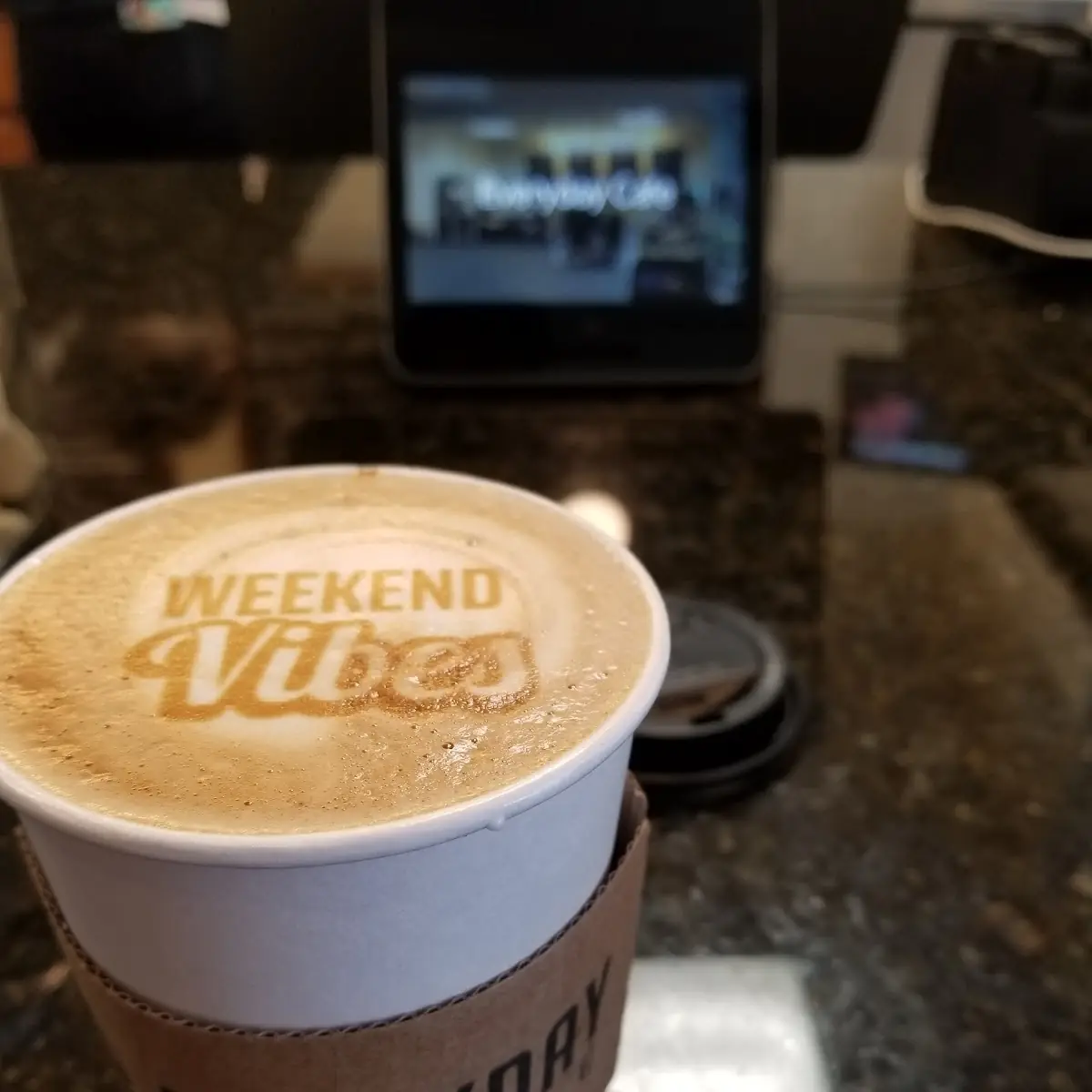 Salted Caramel & Mocha Latte