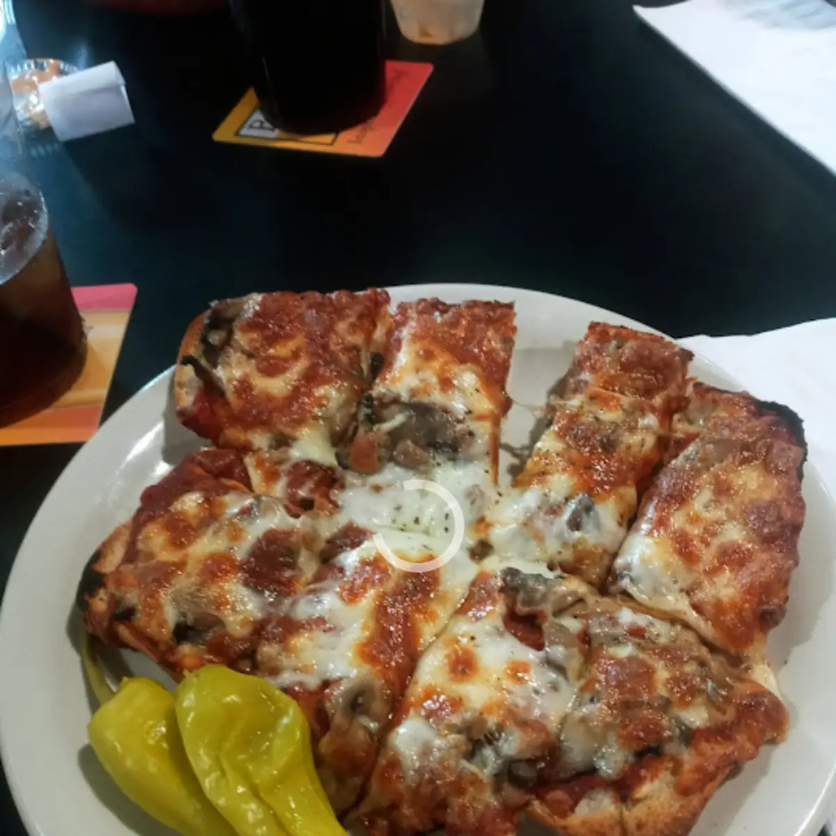 Mushroom Pizza Bread