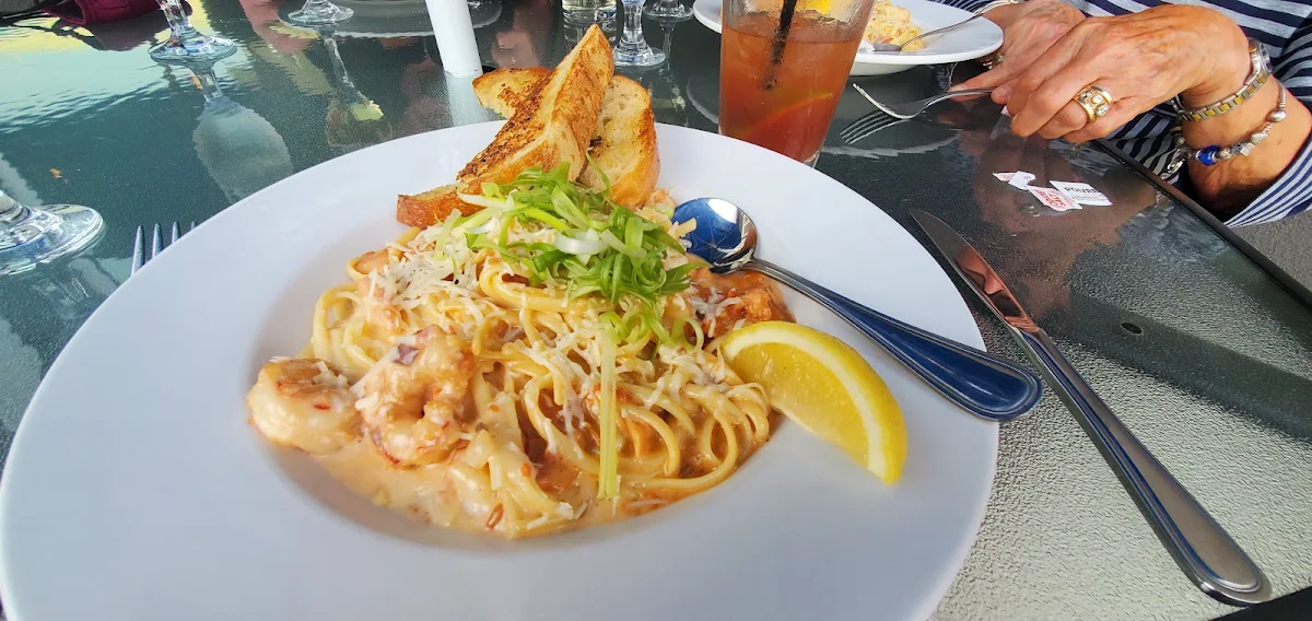 Prawn and Smoked Salmon Pasta