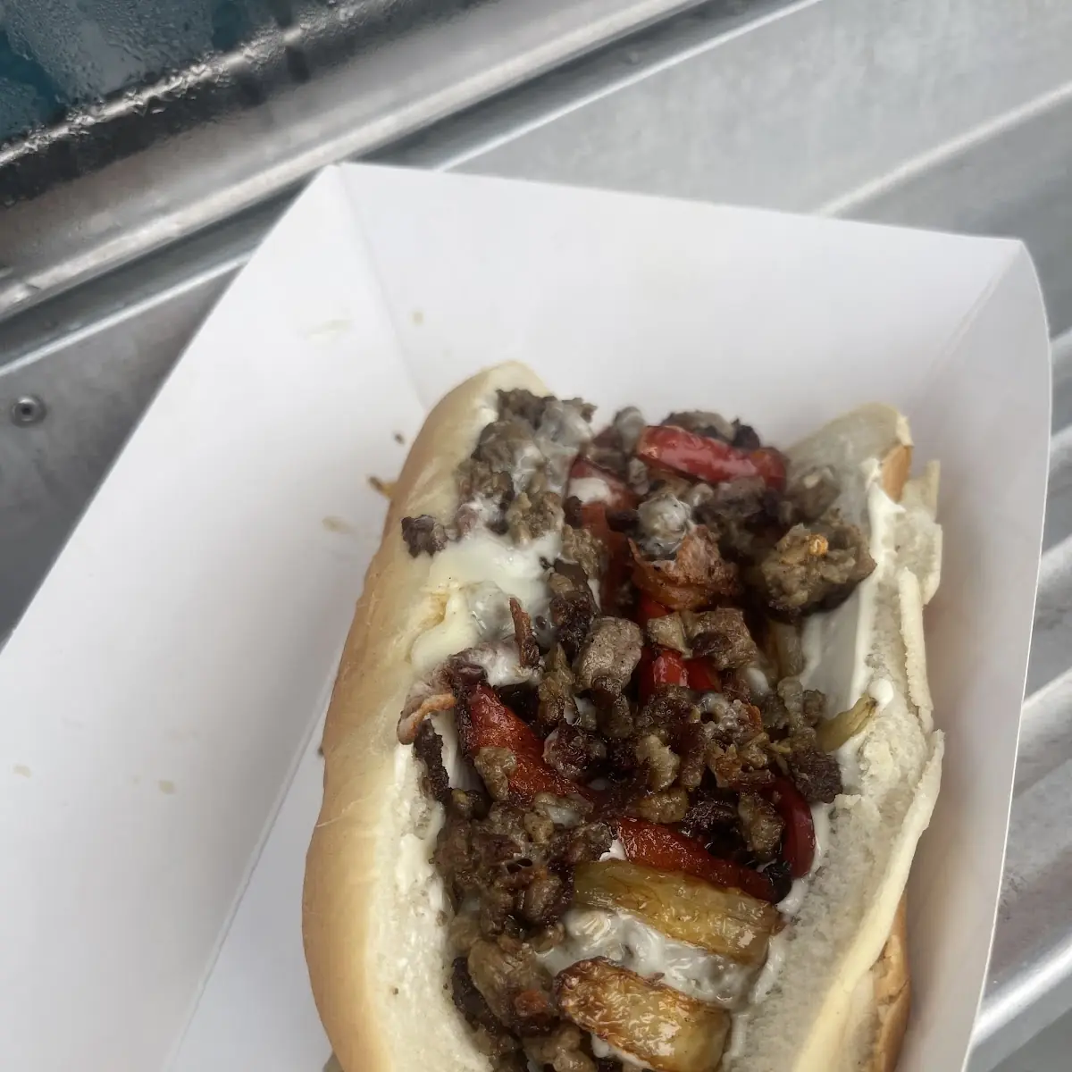 Philly Cheese Steak Sandwich