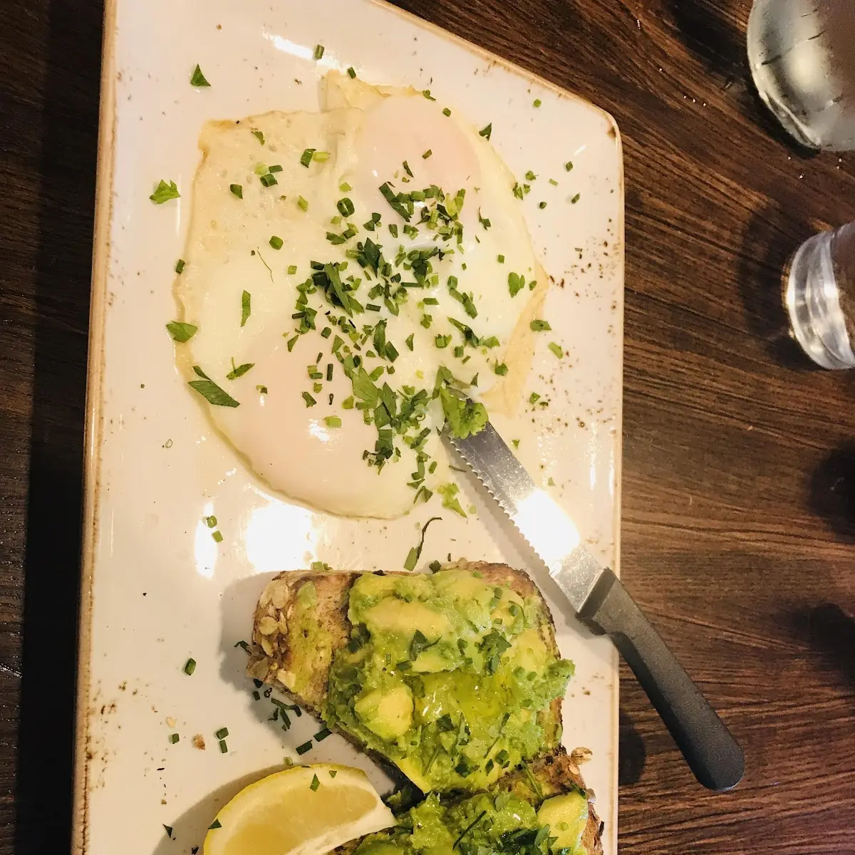 Avocado Toast and Scrambled Eggs
