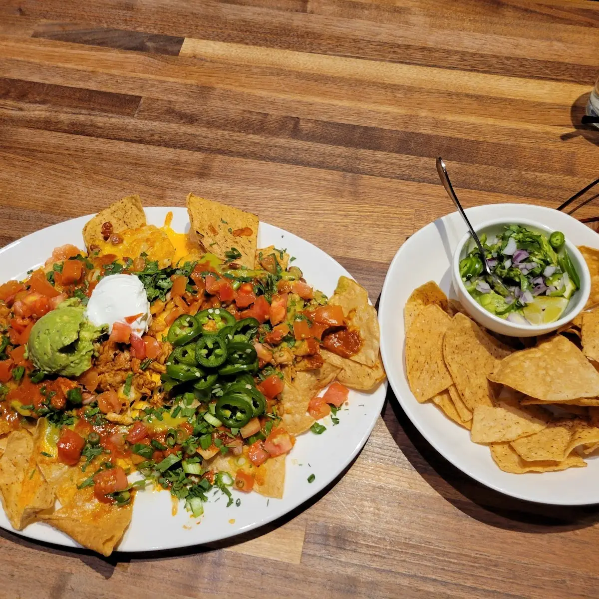 Chicken Nachos Appetizer Platter