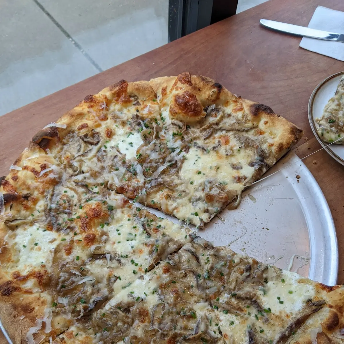 Mushroom Pizza
