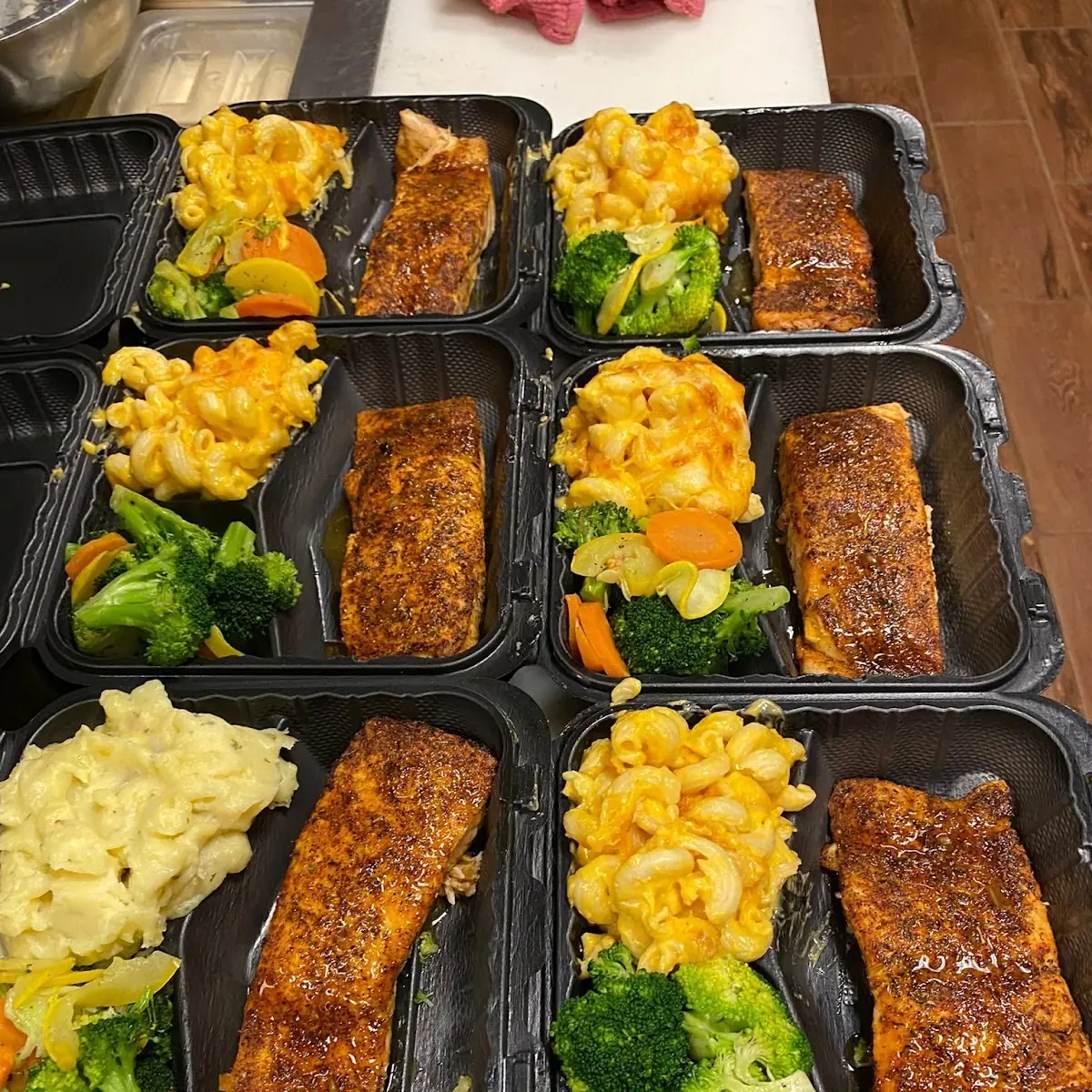 Blacken Salmon Entrée