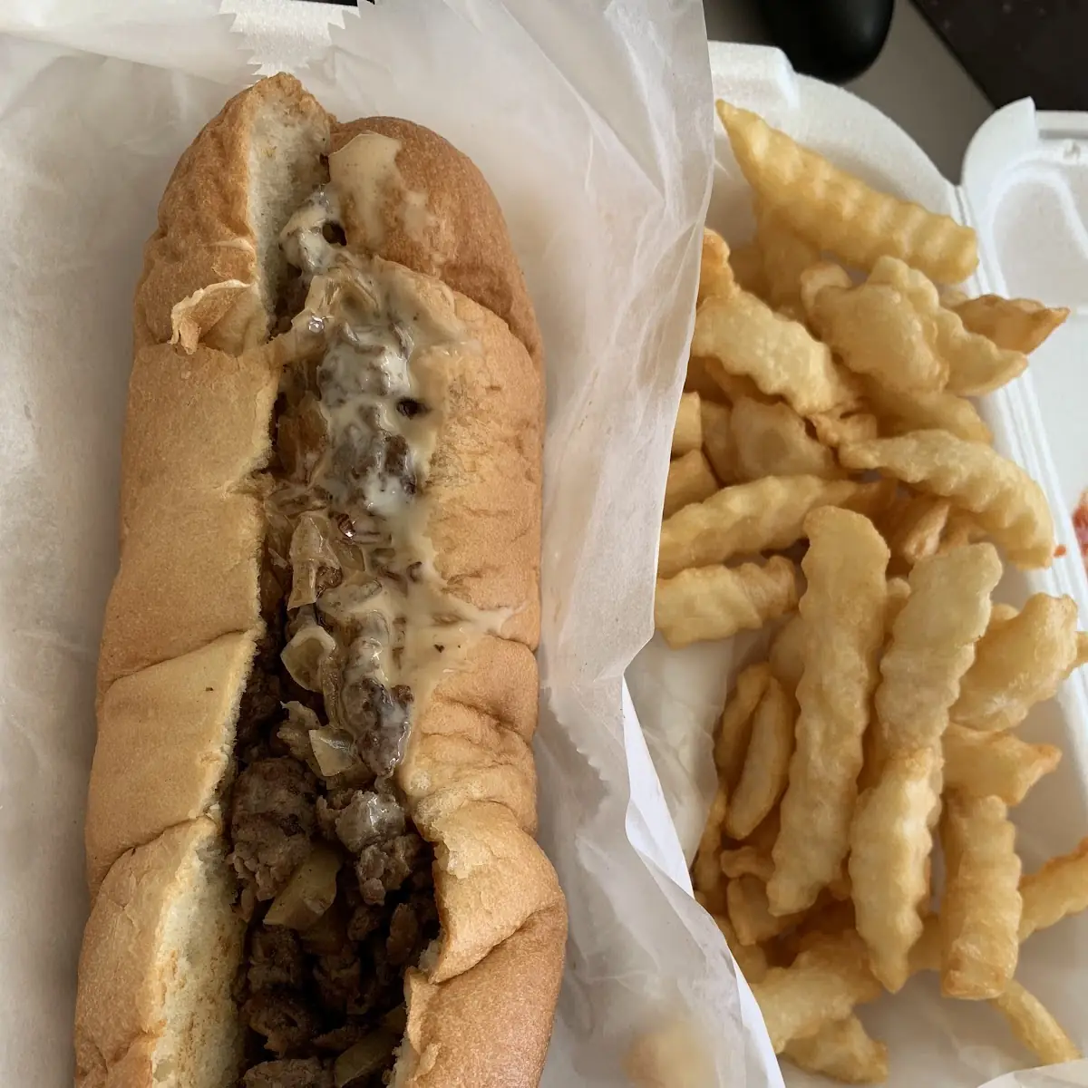 Philly Cheese Steak Sandwich