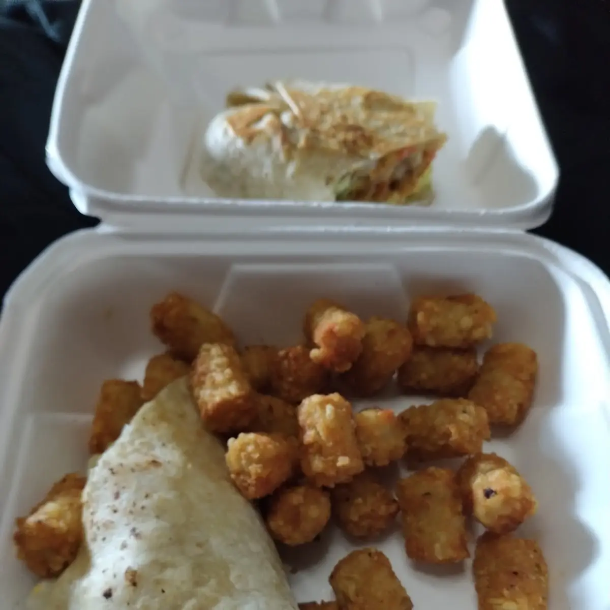 Chicken Sandwich as a Wrap