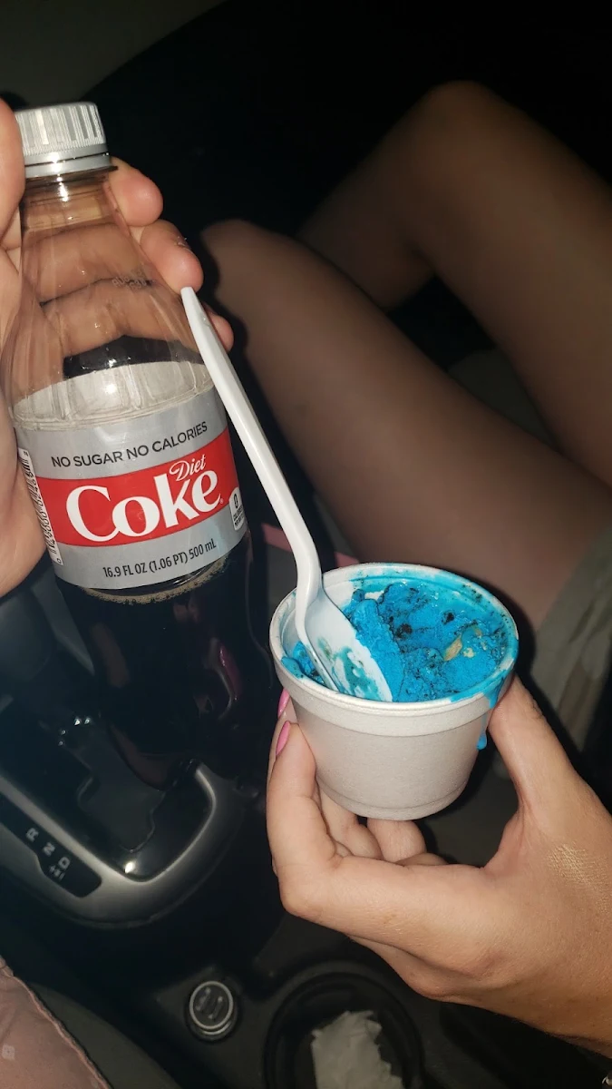 Cookie Monster Ice Cream