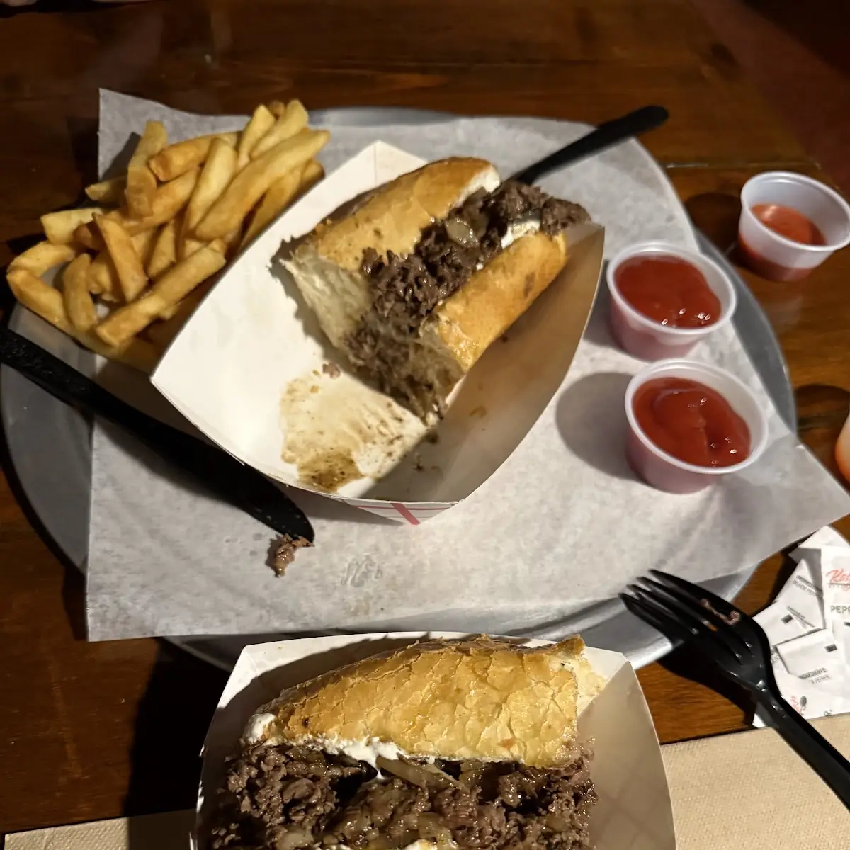 Hugger Steak Sandwich