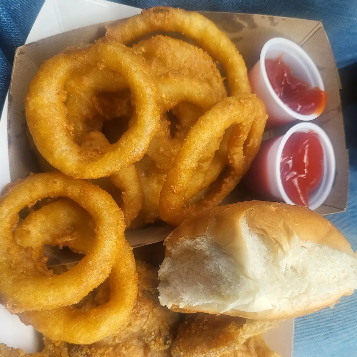 3-Piece Fried Chicken Combo Substitute for Onion Rings