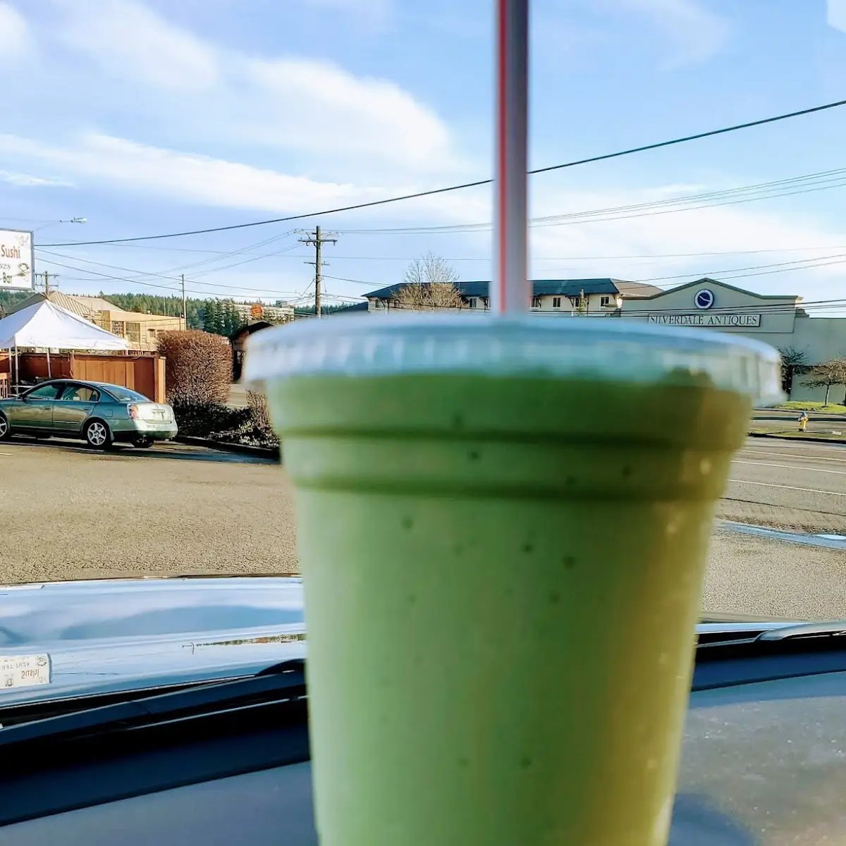 Non Fat Green Tea Frappuccino