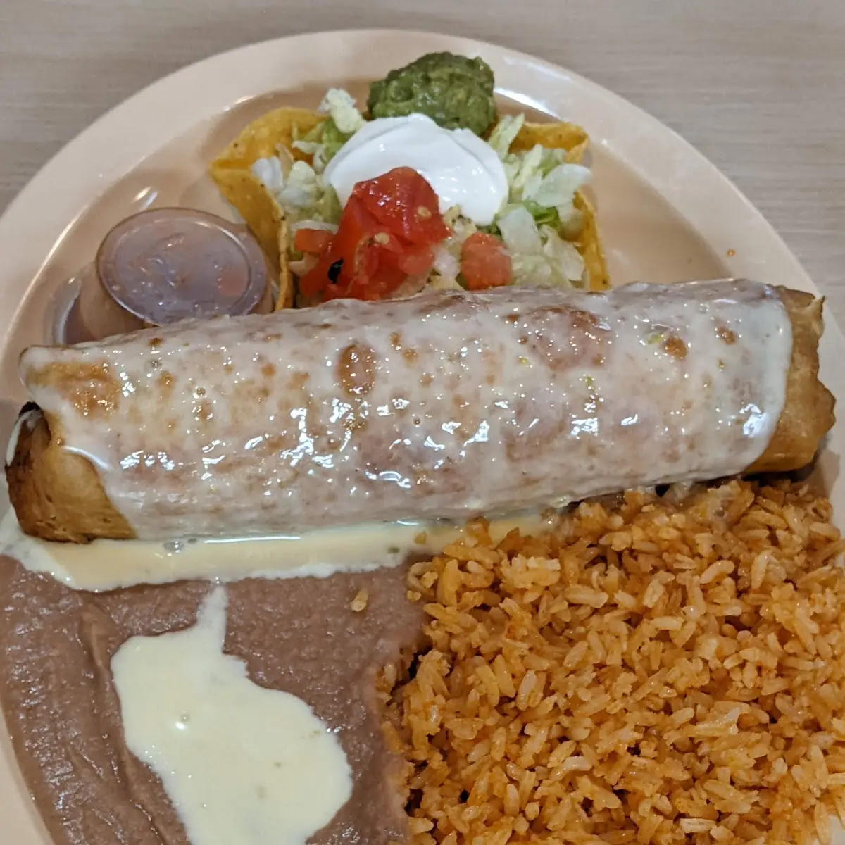 Rice & Bean Burrito