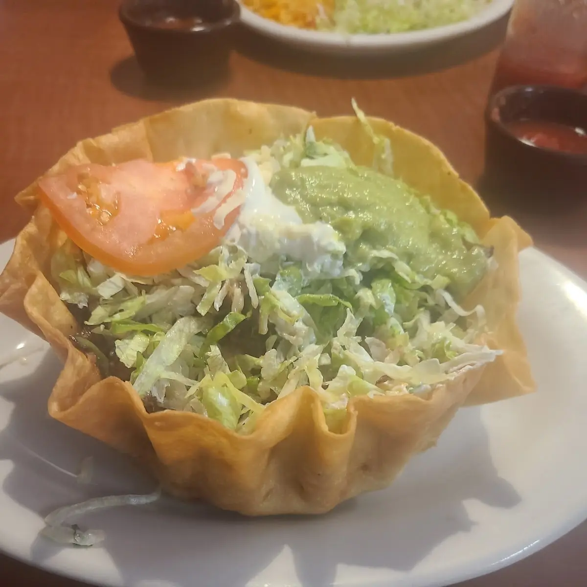 Steak Fajitas Taco Salad