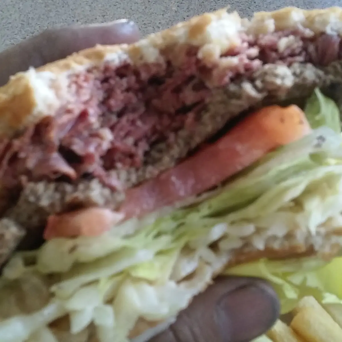 Pastrami Burger