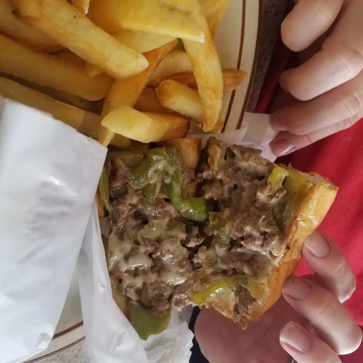 Philly Cheese Steak Sandwich