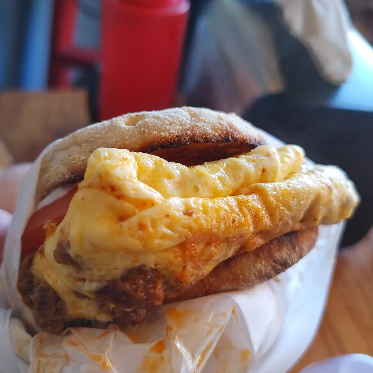 Chorizo Breakfast Sandwich