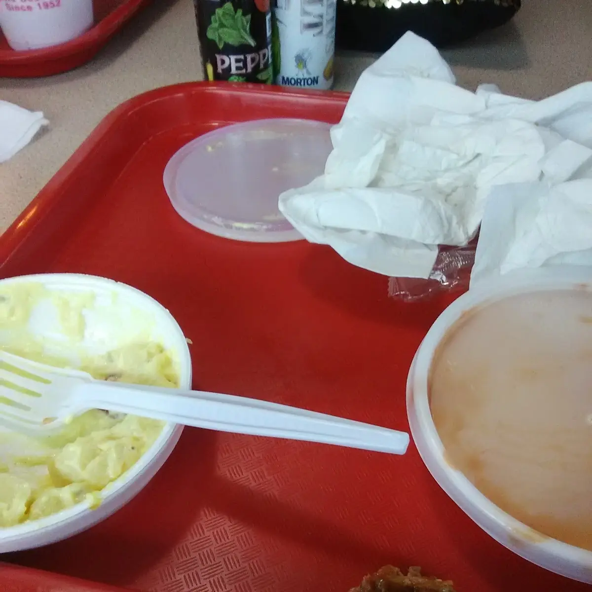 Potato Salad and Baked Beans