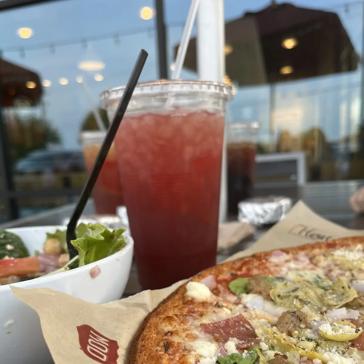 Cauliflower Crust Pizza Salami
