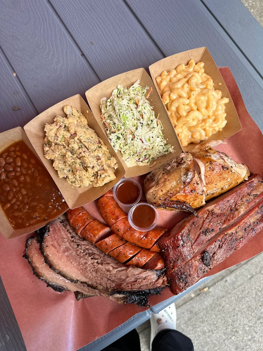 2 Meat Plate, Beach Hill Smokehouse Downtown