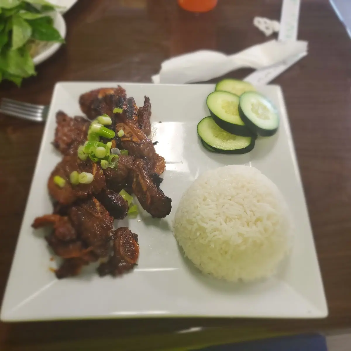 BBQ Ribs and Rice
