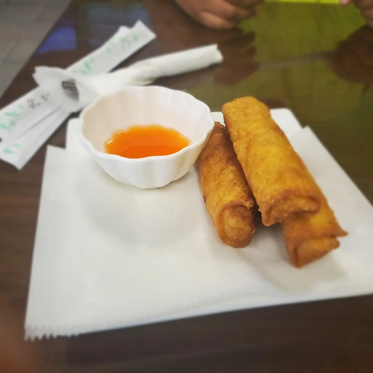 Fried Chicken Egg Rolls