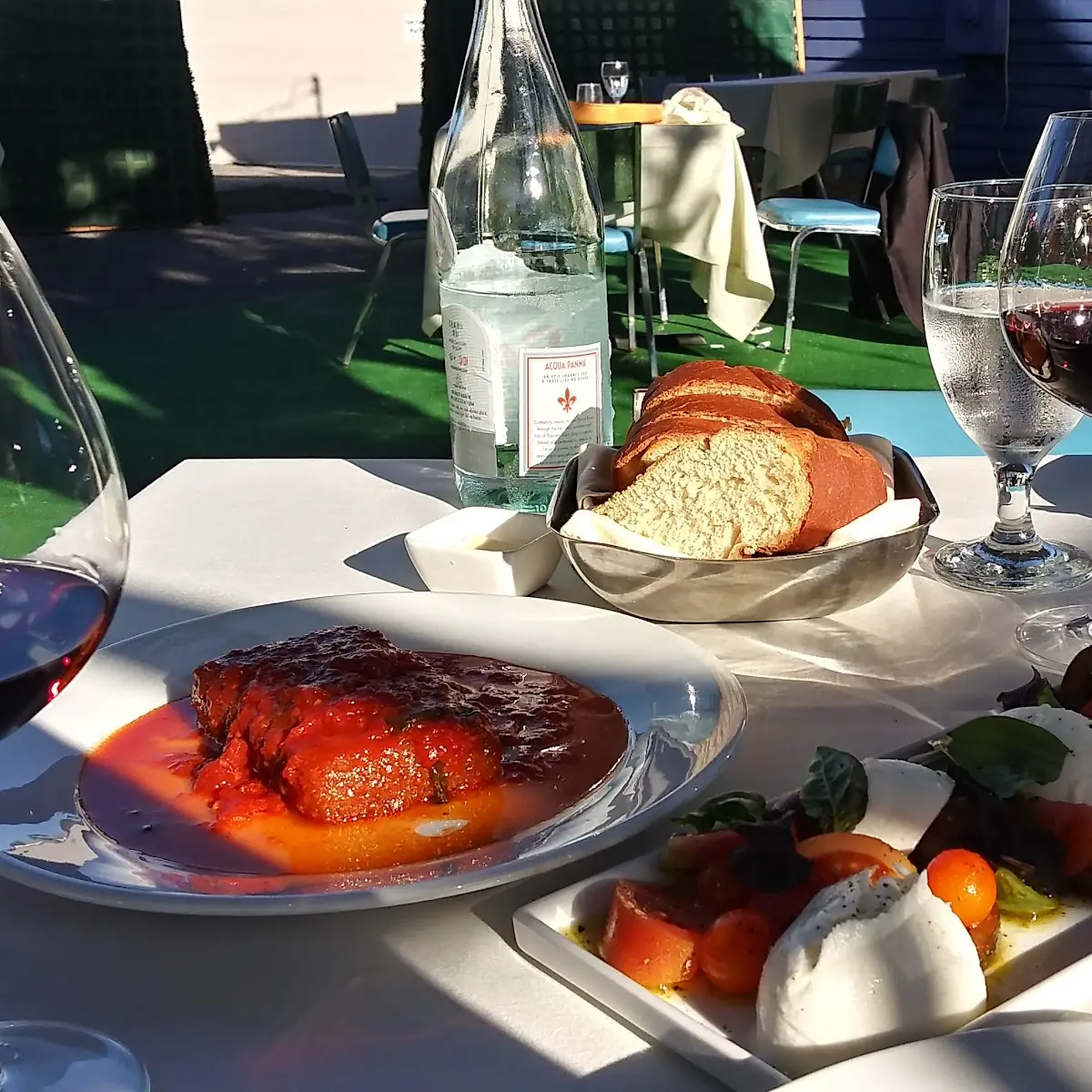 Caprese Salad & Fried Mozzarella
