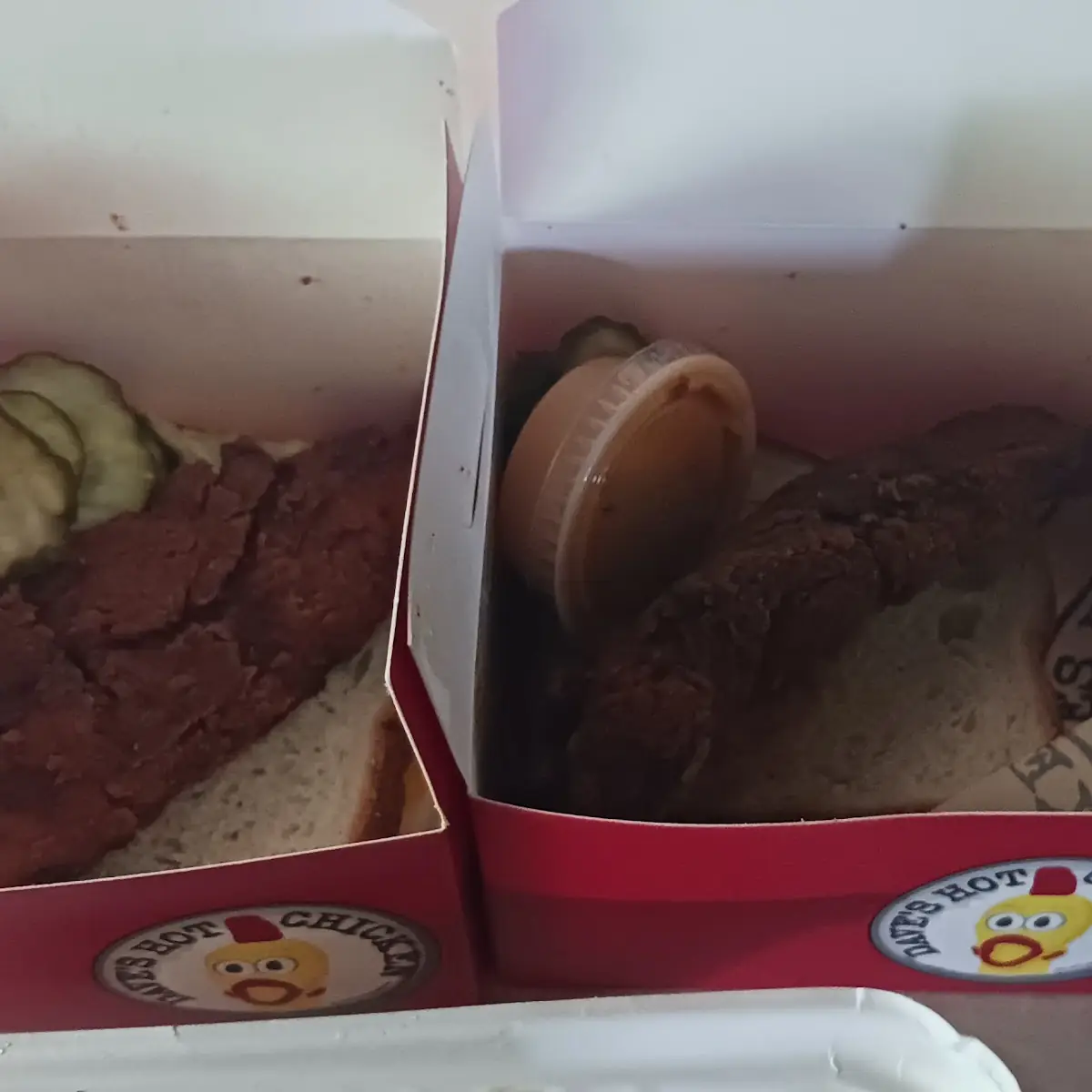 2 Chicken Tenders with Pickles